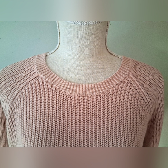 Lucky Brand - Ladies Ombre Dip Dye 100% Cotton Sweater - Buttoned Back M - Picture 9 of 11